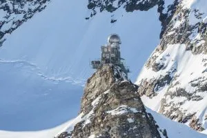 Mirador de la Esfinge en la cima del Jungfraujoch