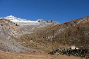 The view towards trift hotel