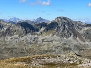 Vista de los Alpes albulos